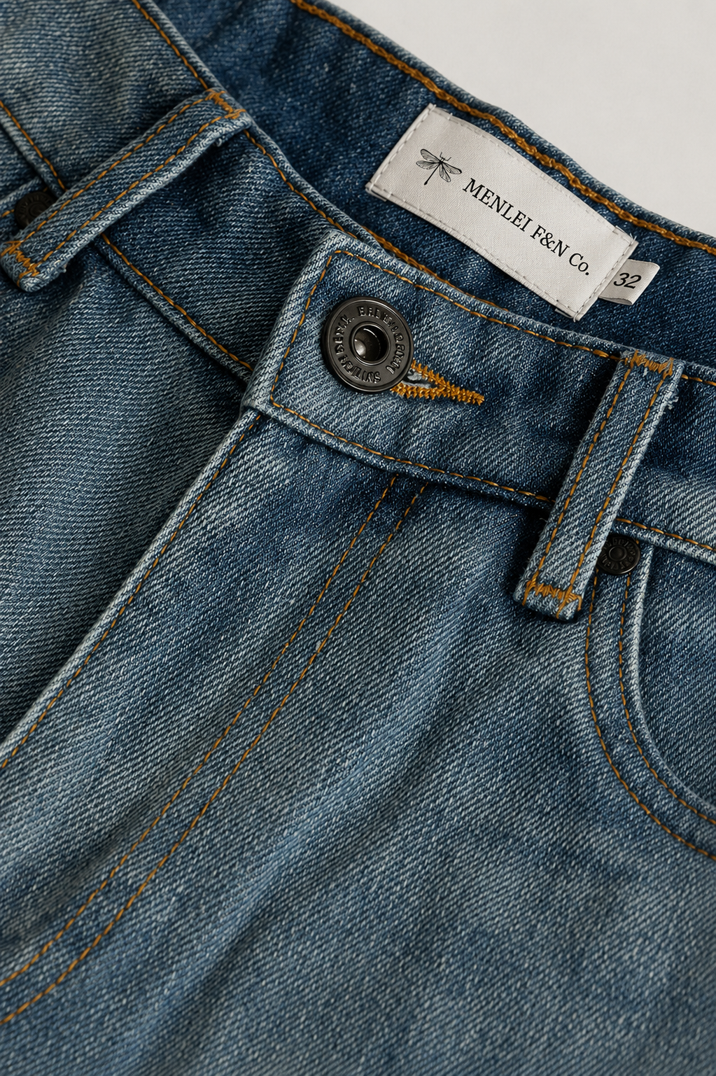 MEN LEI Men Relaxed Fit Light Fade Jeans