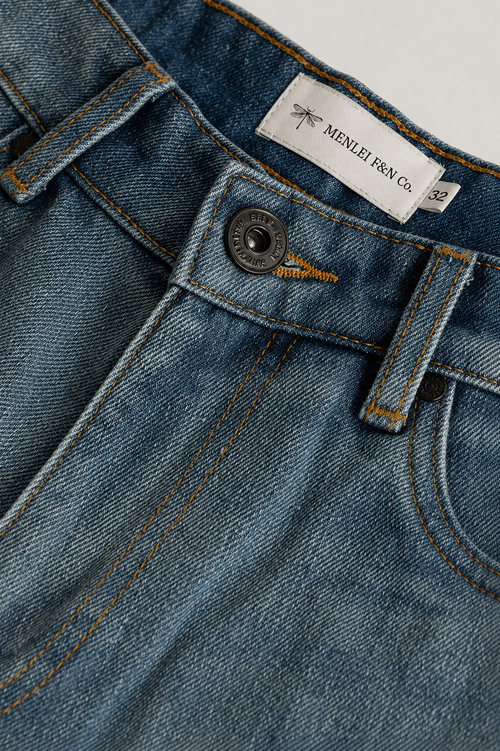 MEN LEI Men Relaxed Fit Light Fade Jeans